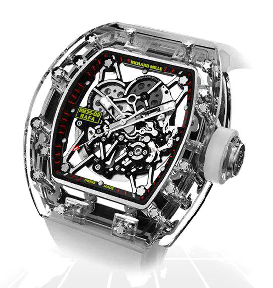 Richard Mille Replica Watch RM35-02 SAPPHIRE RAFAEL NADAL "A35"